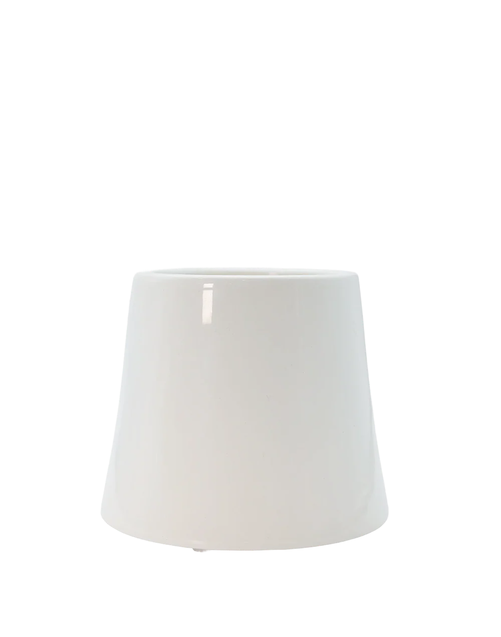 White Ceramic Small Vase