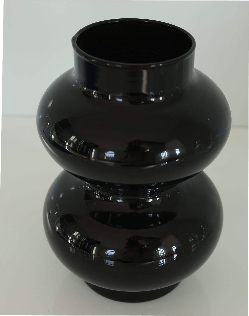 Double Vase Black