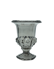 Smoked Dark Grey Crystal Urn