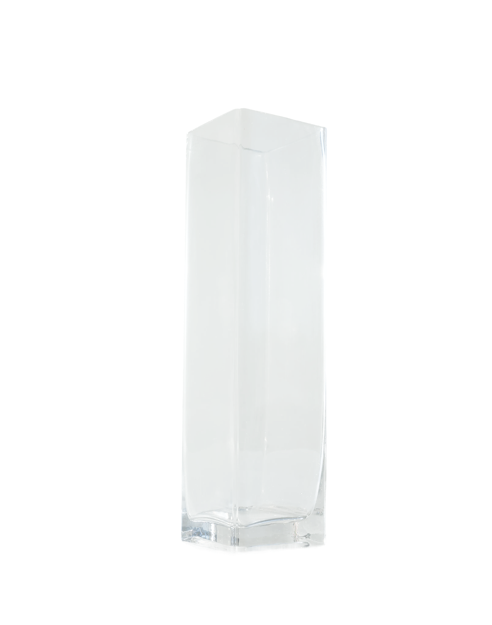 Skinny Square Vase Clear