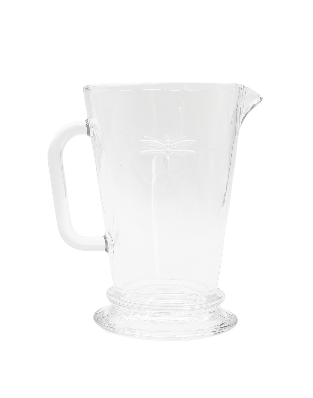 Clear Pitcher Vase