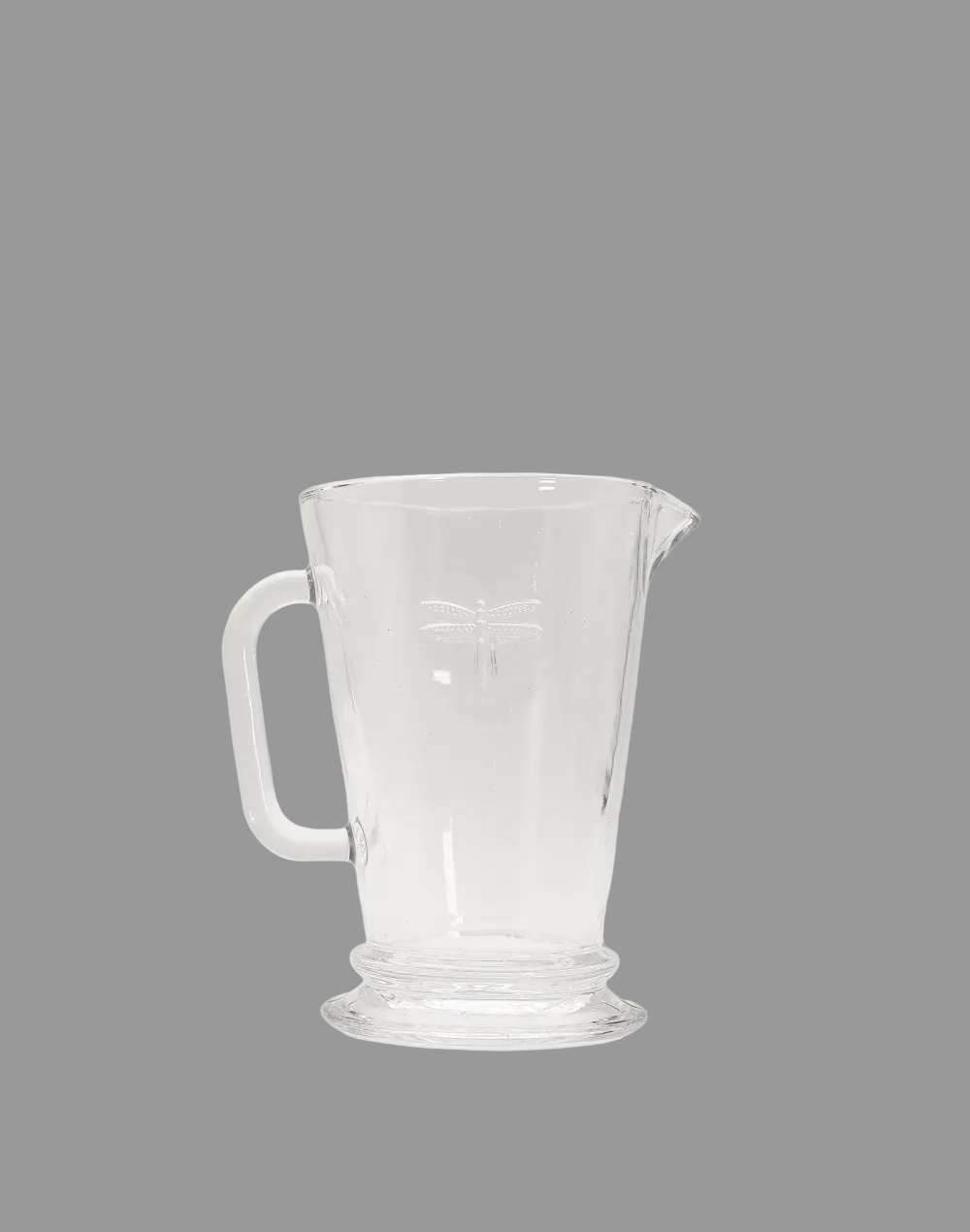 Clear Pitcher Vase