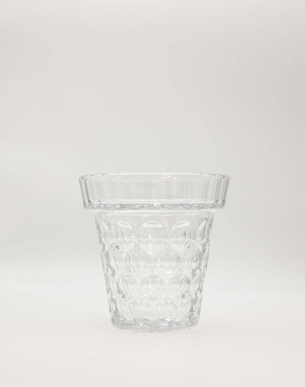 Clear Pebble Vase