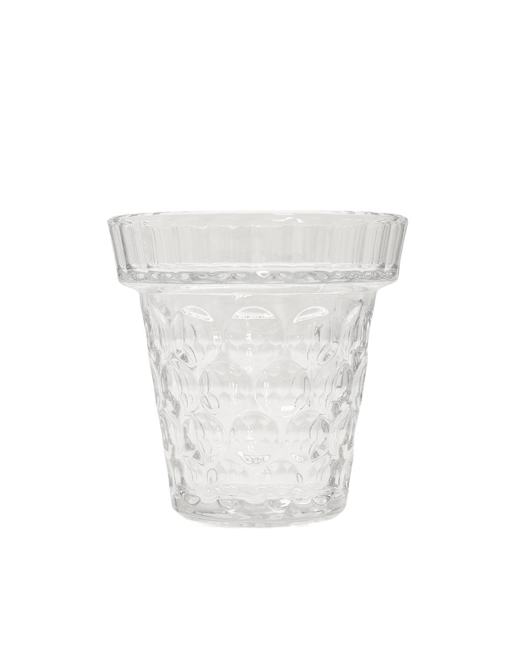 Clear Pebble Vase