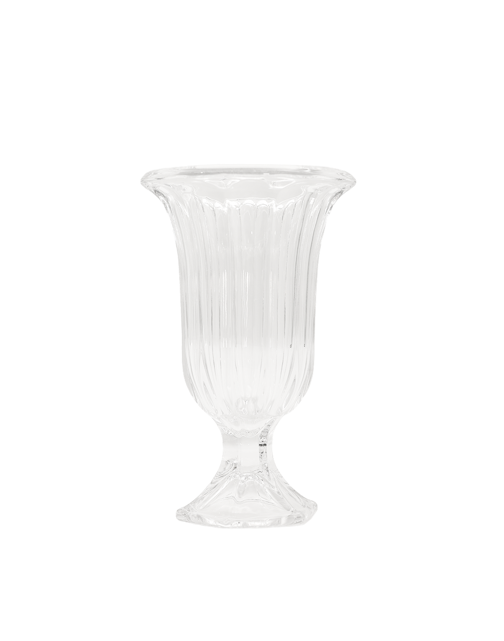 Regency Crystal Vase Clear