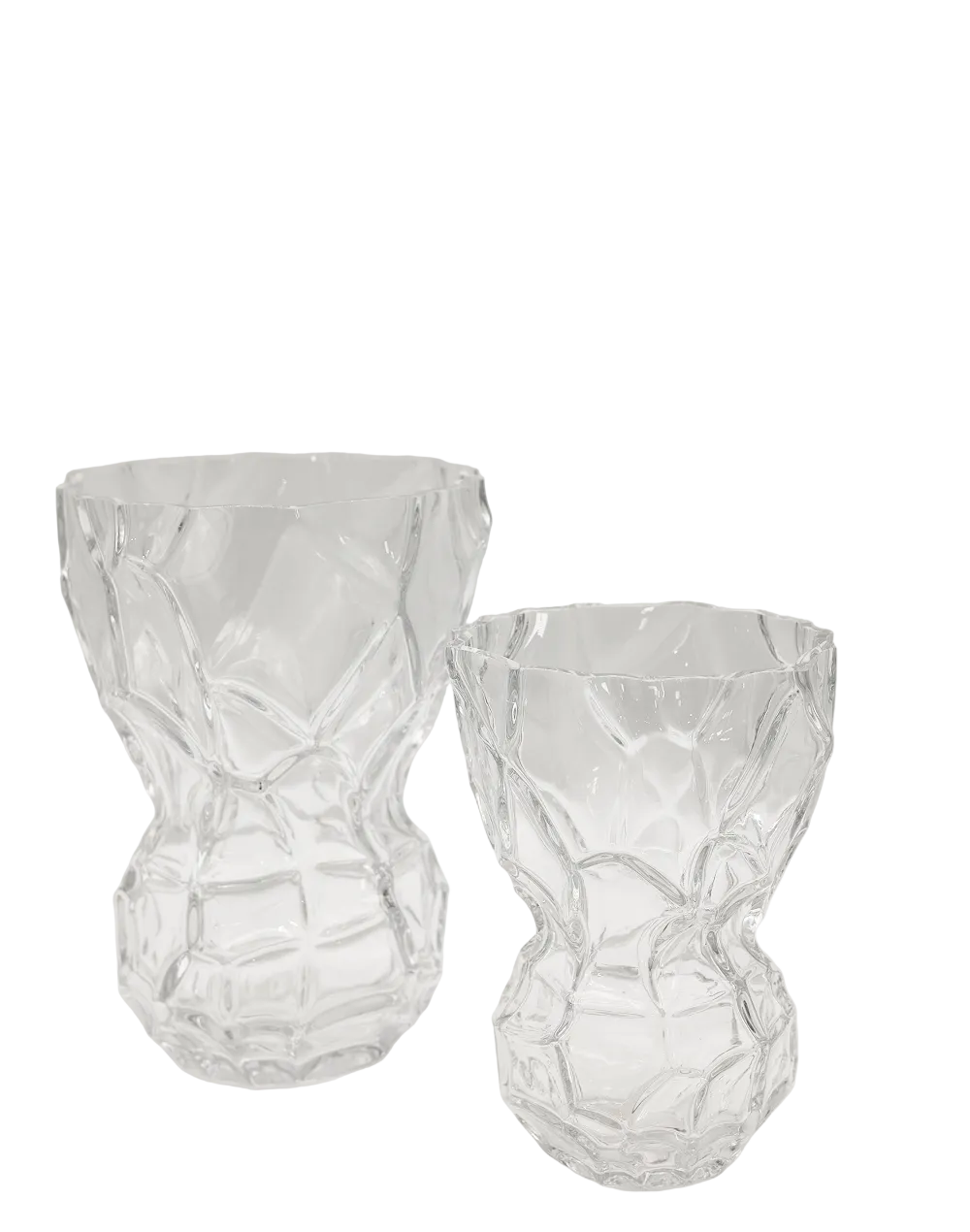 Estate Crystal Vase - Tall