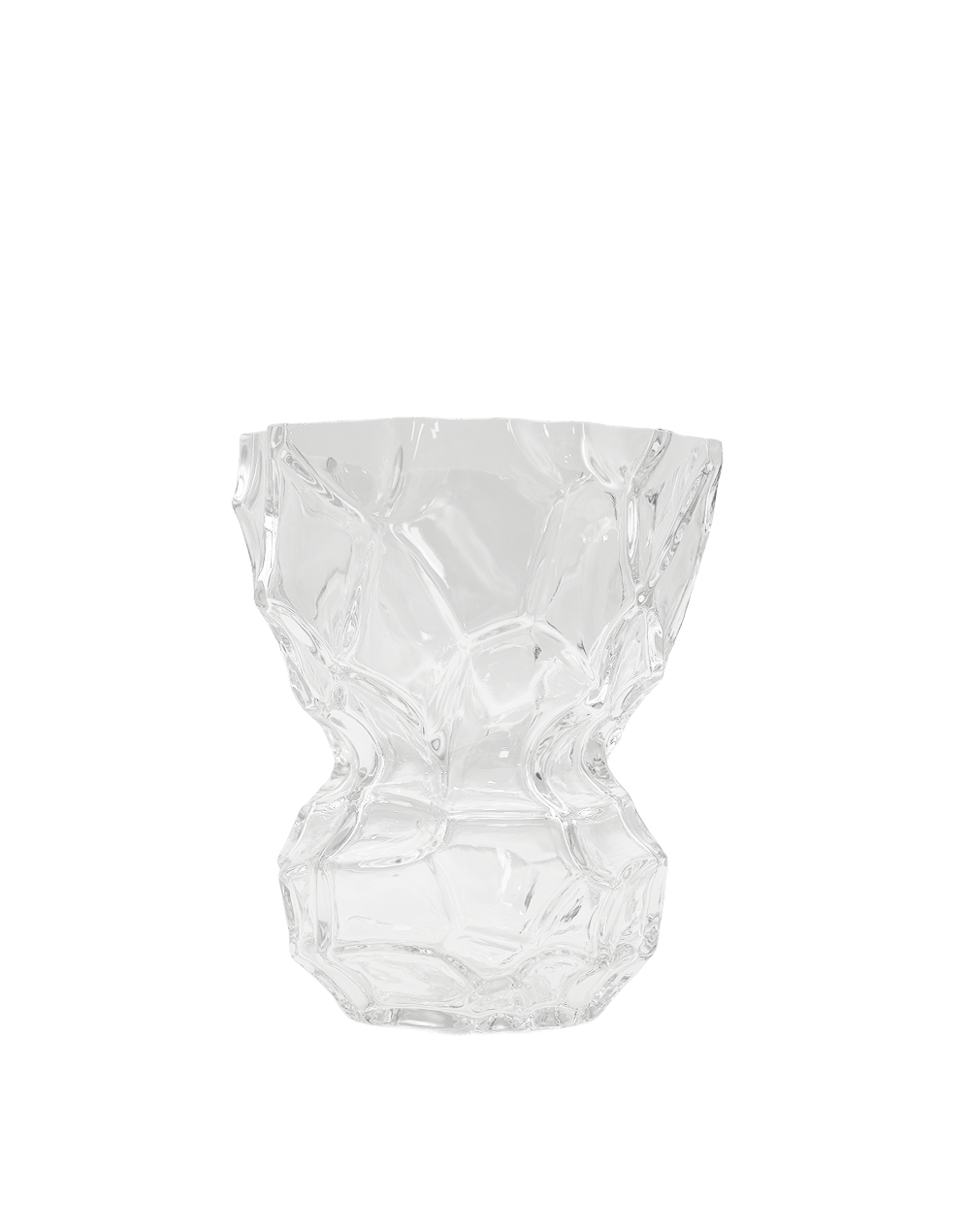 Estate Crystal Vase - Short