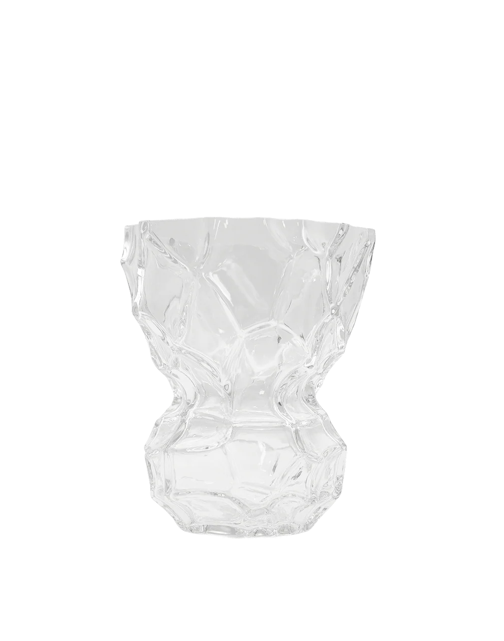 Estate Crystal Vase - Short