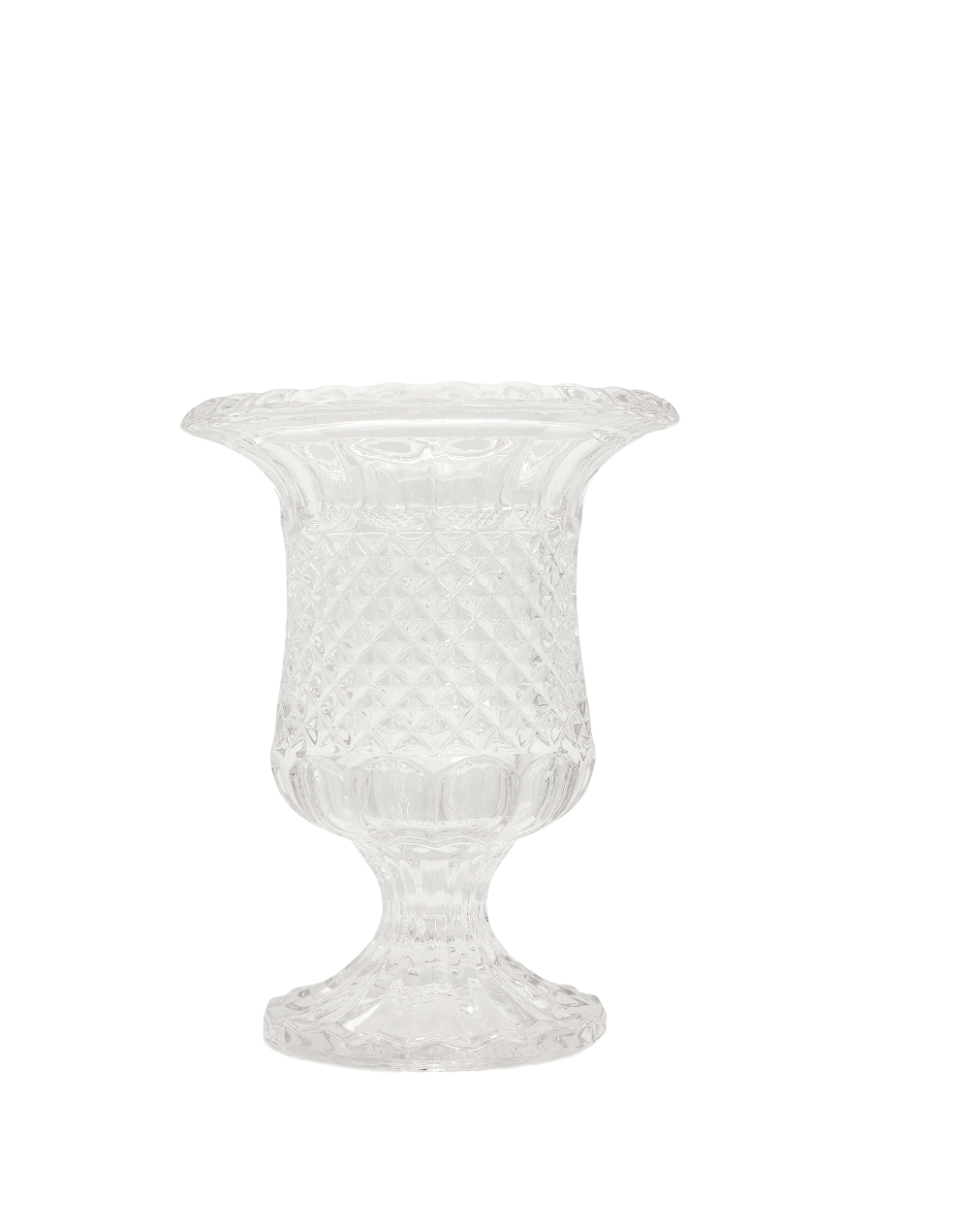 Quilted Crystal Vase