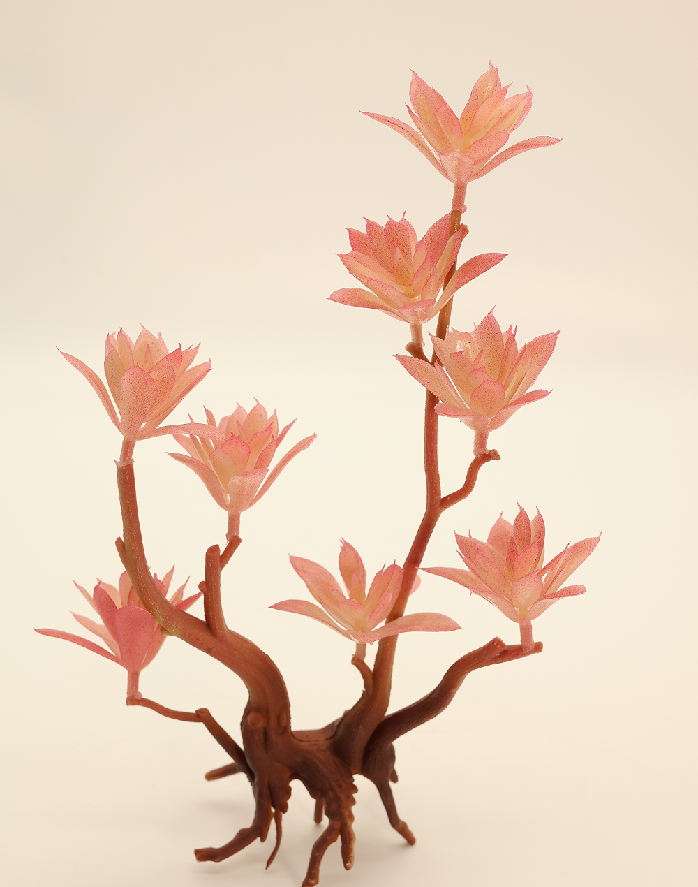 Pink Blooming Succulent Spray