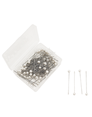 Wide Pearl Pin-"100pcs"