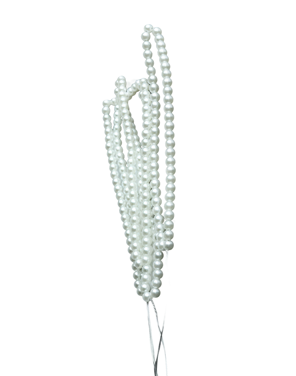 Hanging Pearl w/Wire - 7.5"- Pack of 50