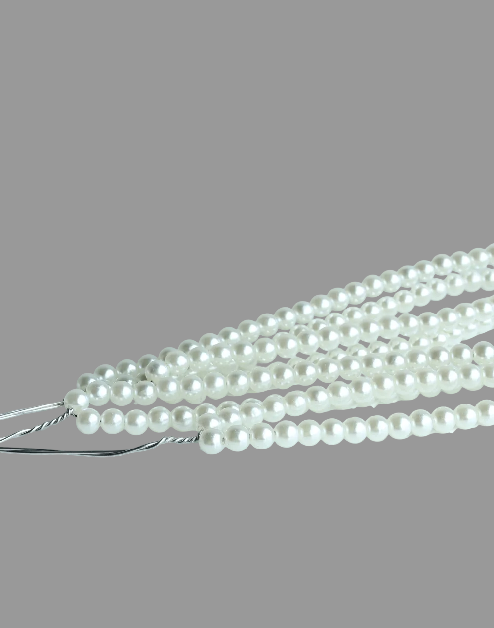 Hanging Pearl w/Wire - 7.5"- Pack of 50