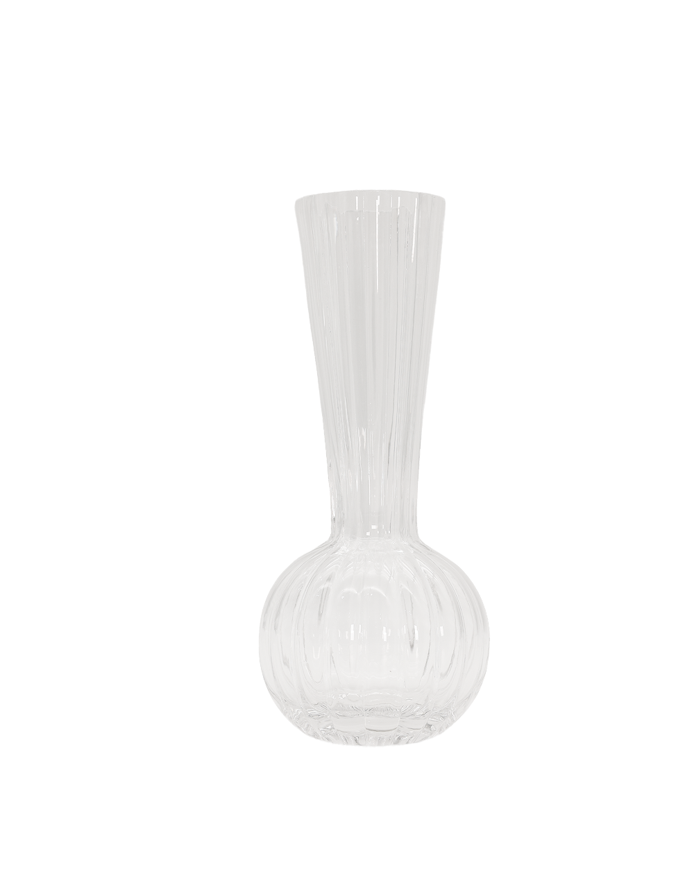 Column & Globe Glass Vase  Short