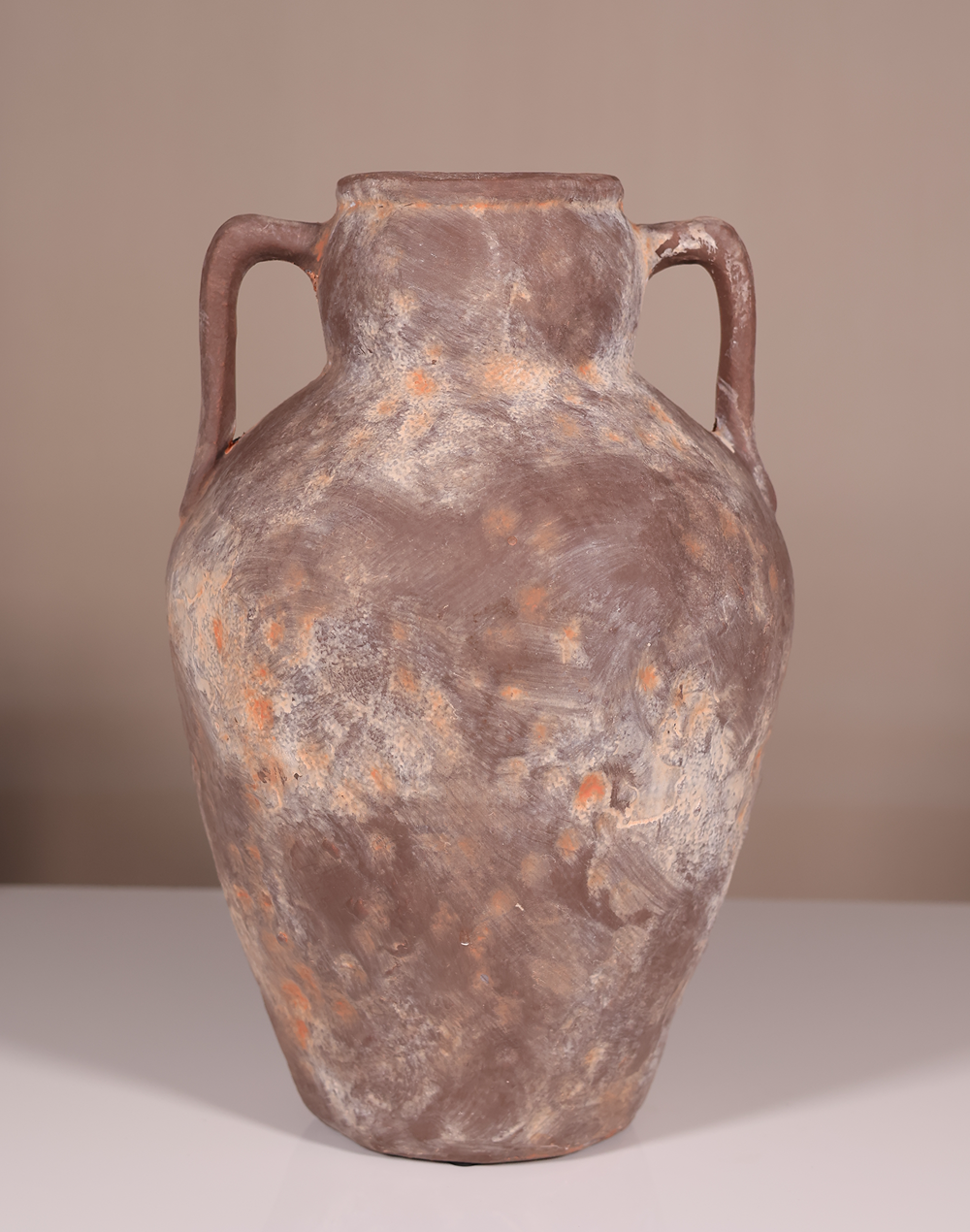 Rustic Crater Vase