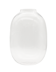 Large Clear Capsule Vase