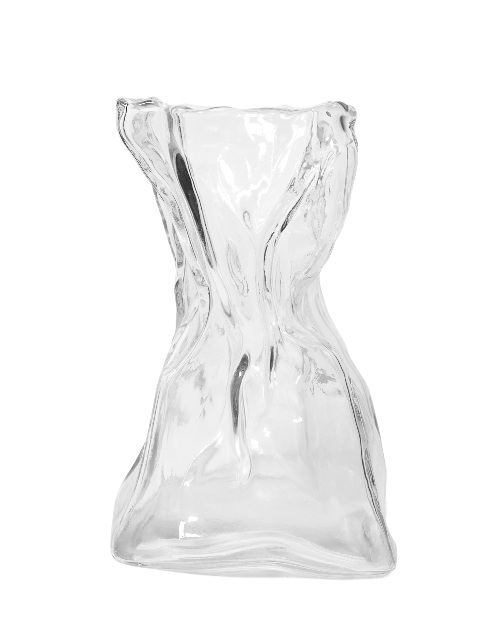 Tall Twisted Glaciar Vase