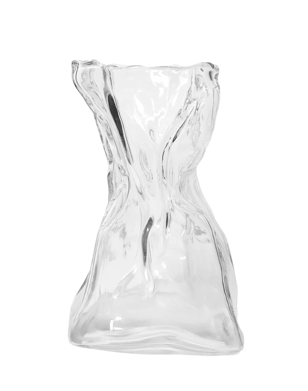 Tall Twisted Glaciar Vase