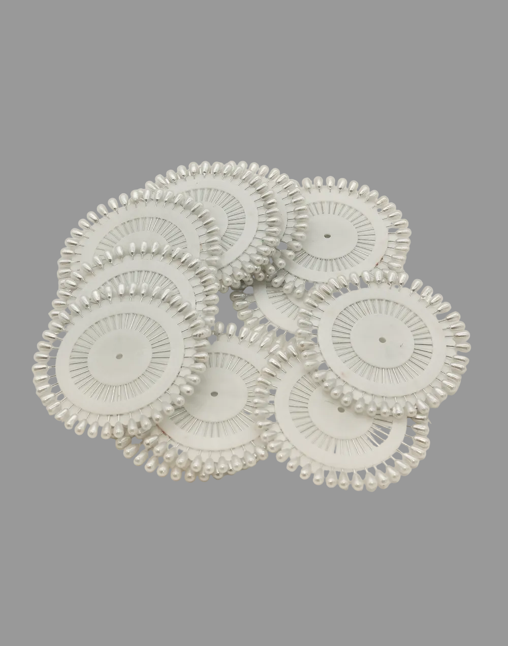 Roll of White Pearl pins - 480pcs per Roll