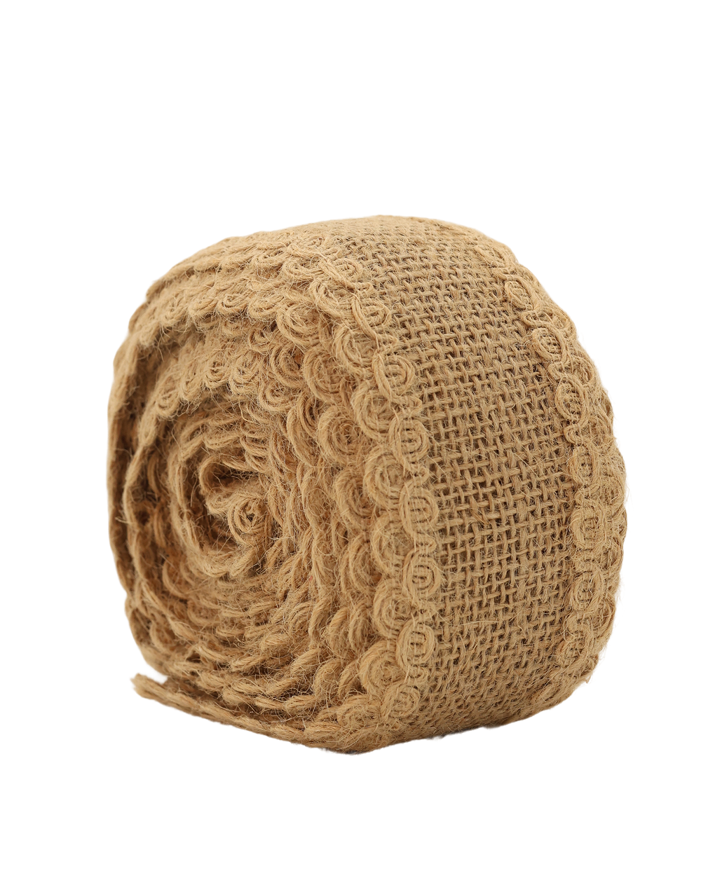 Natural Burlap Ribbon  Roll-2" x 15'