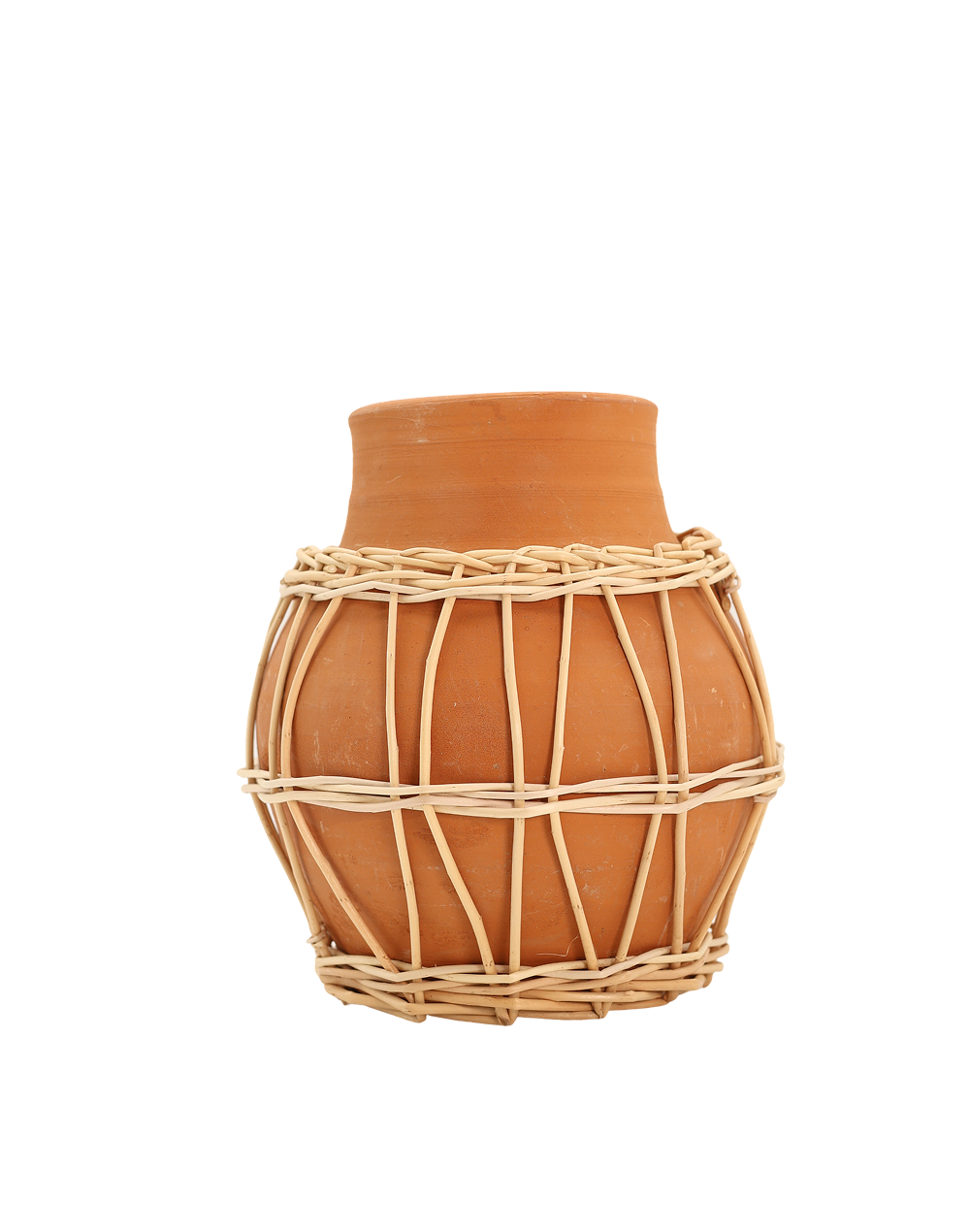 Basket Terracotta Vase