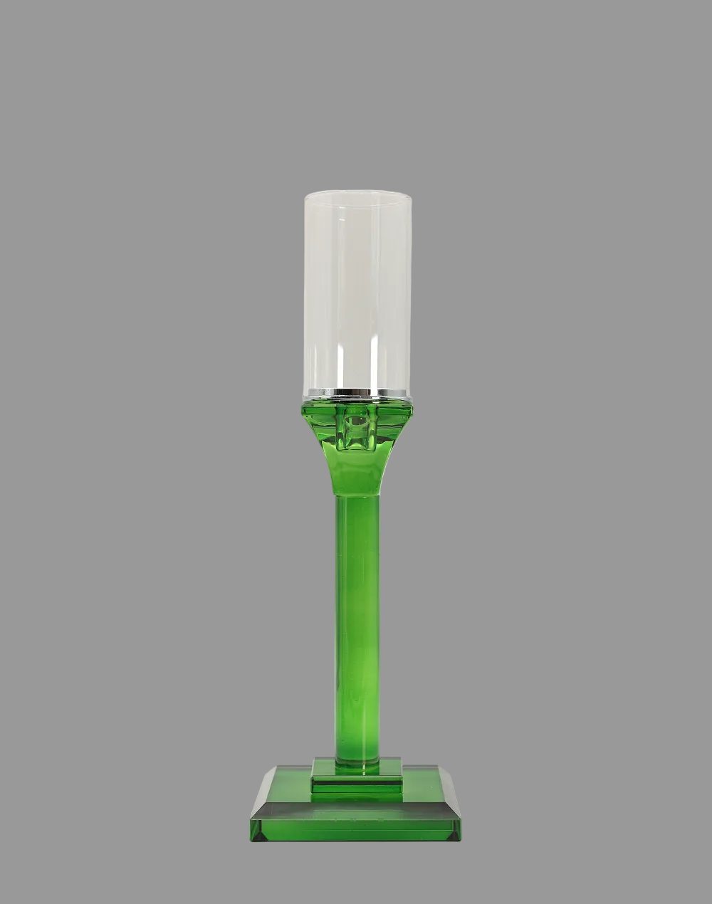 Regal Green  Smalll Candle Holder Green