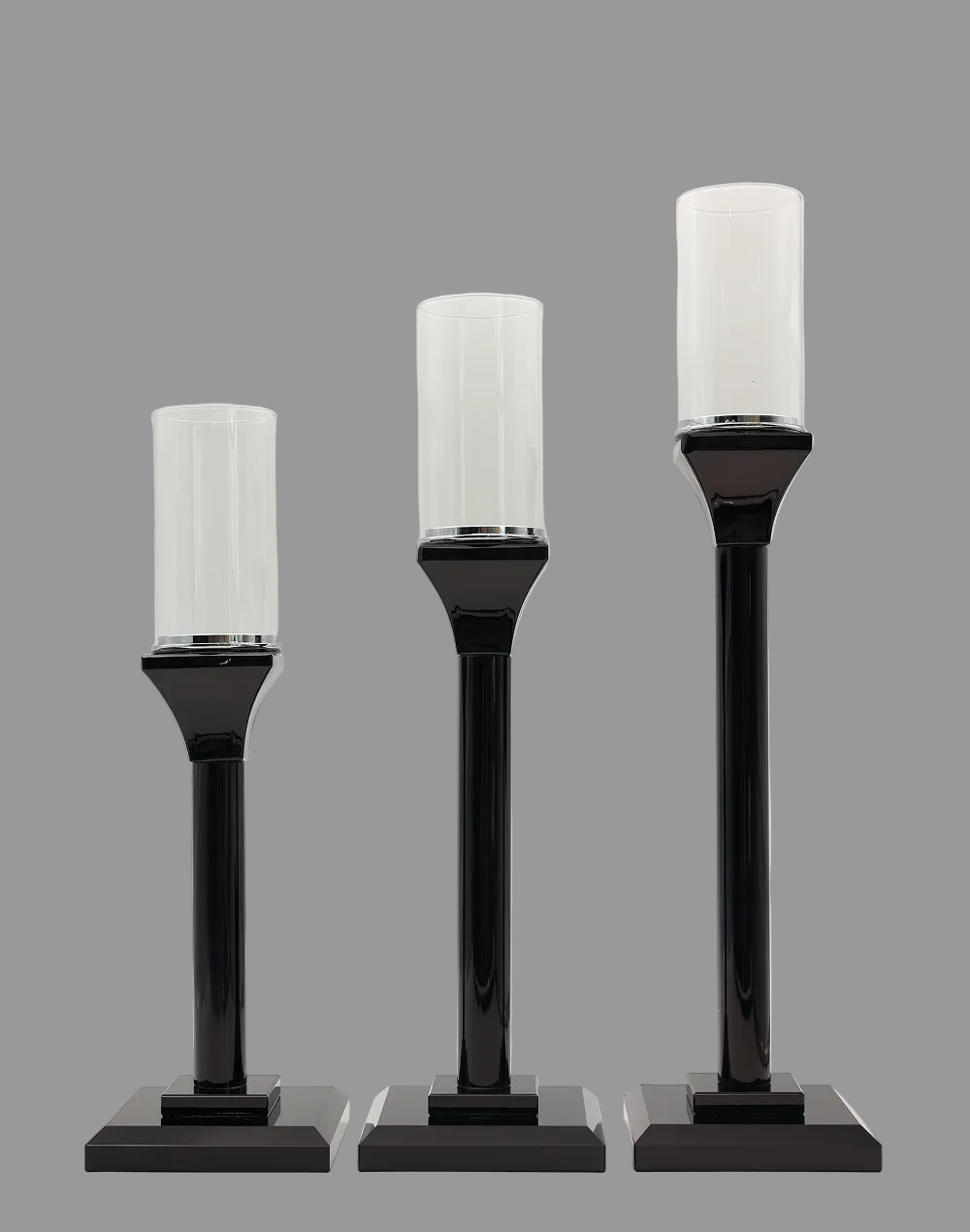 Regal Candle Holder Large Black