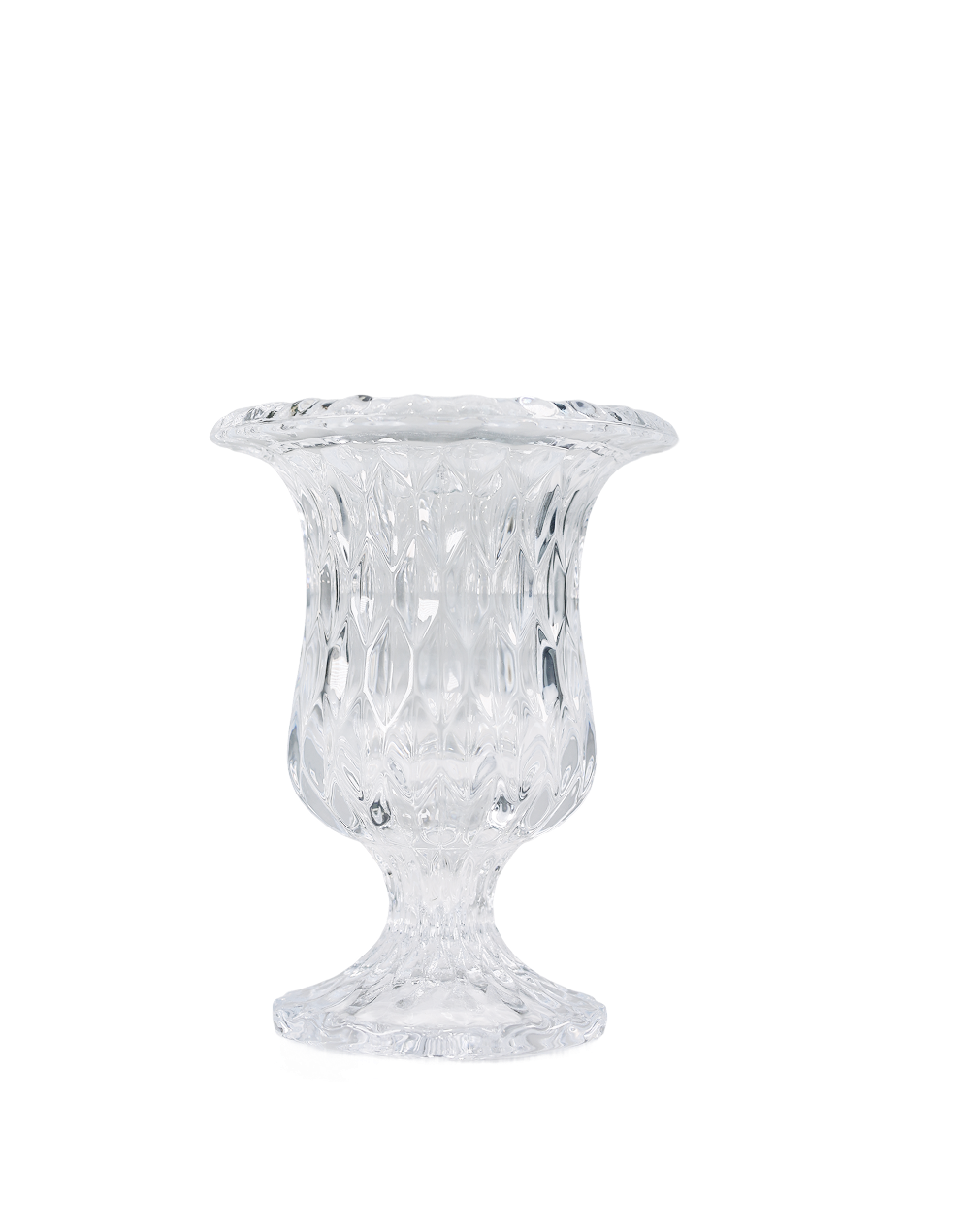 Aristelle Harlequin Vase Clear