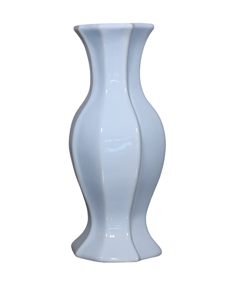 Azure Elan Vase Blue