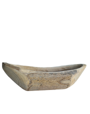 Wood Canoe Vessel