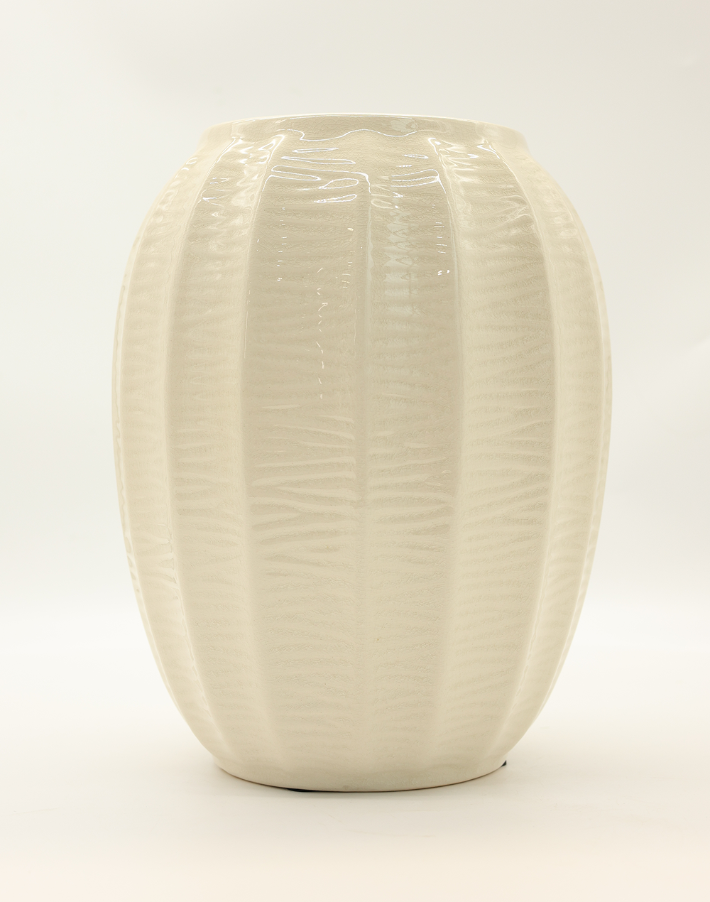Saba White Glazed Vase | Available in 3 Sizes