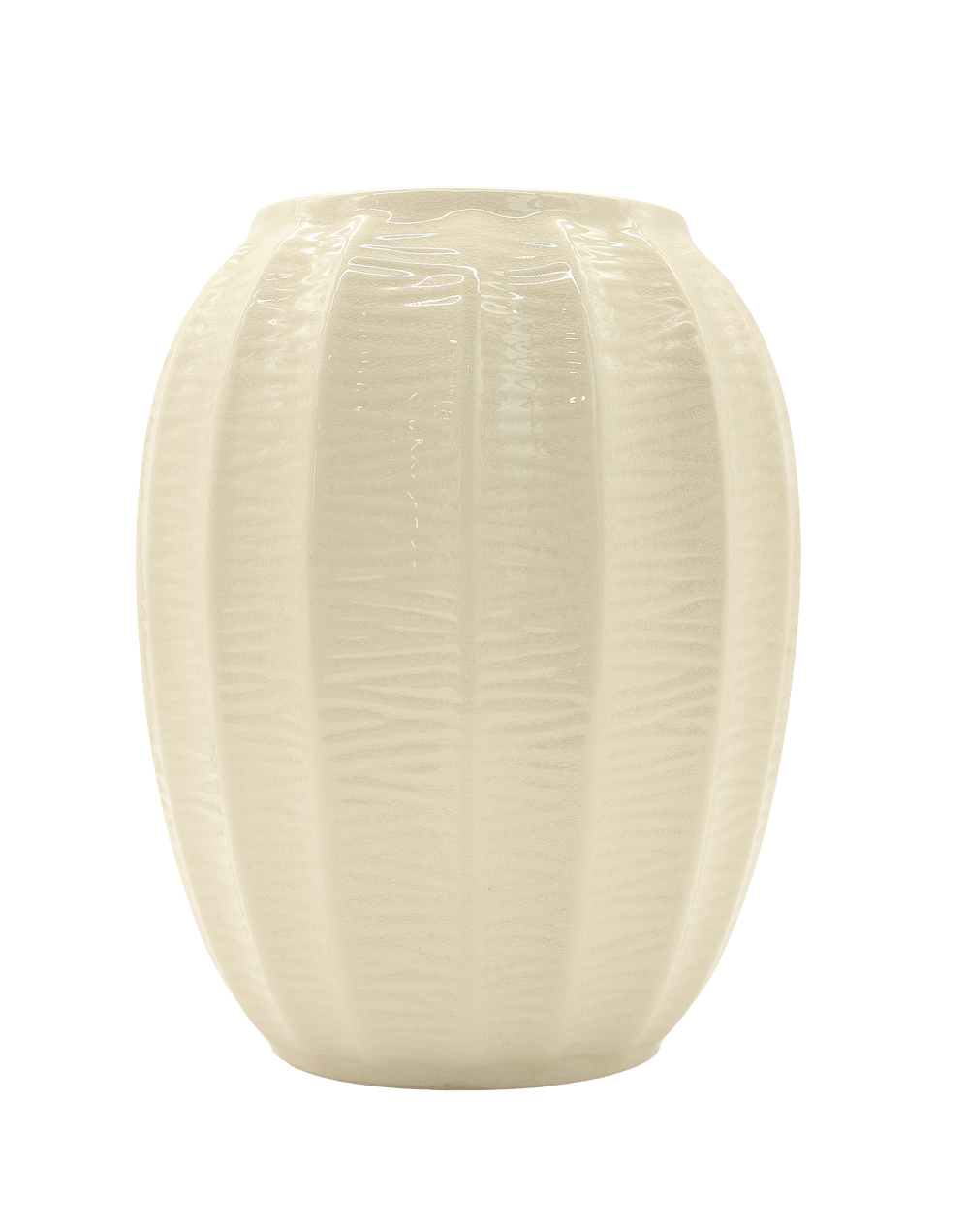 Saba White Glazed Vase | Available in 3 Sizes