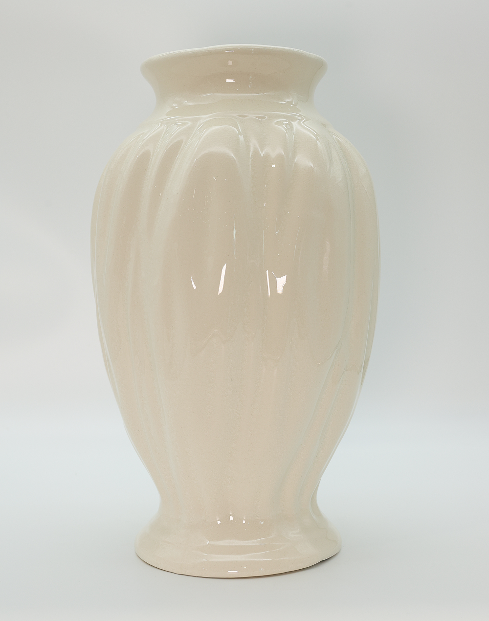 Saba Glazed Vase Large White | Available in 2 Sizes