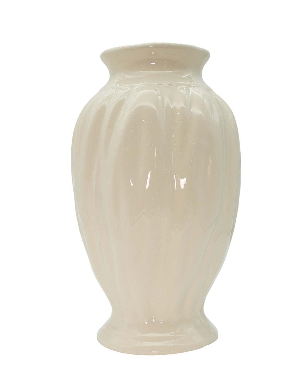Saba Glazed Vase Large White | Available in 2 Sizes
