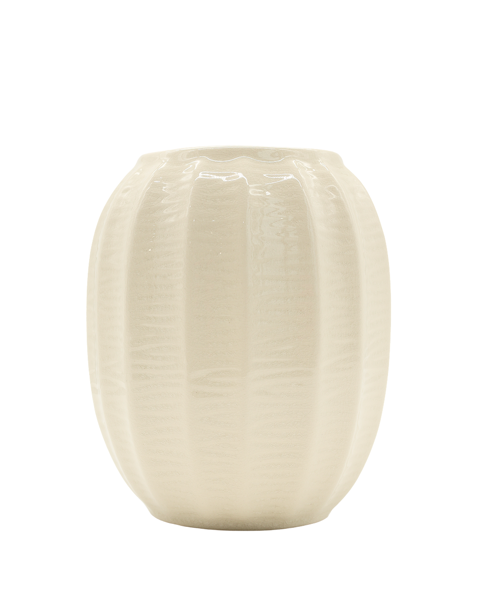 Saba White Glazed Vase | Available in 3 Sizes