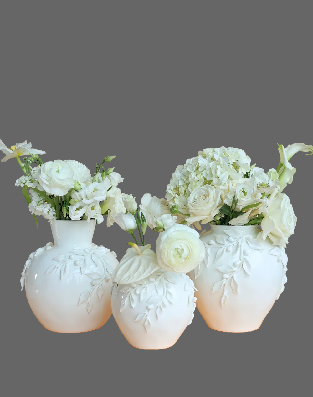 Laural Orb Vase