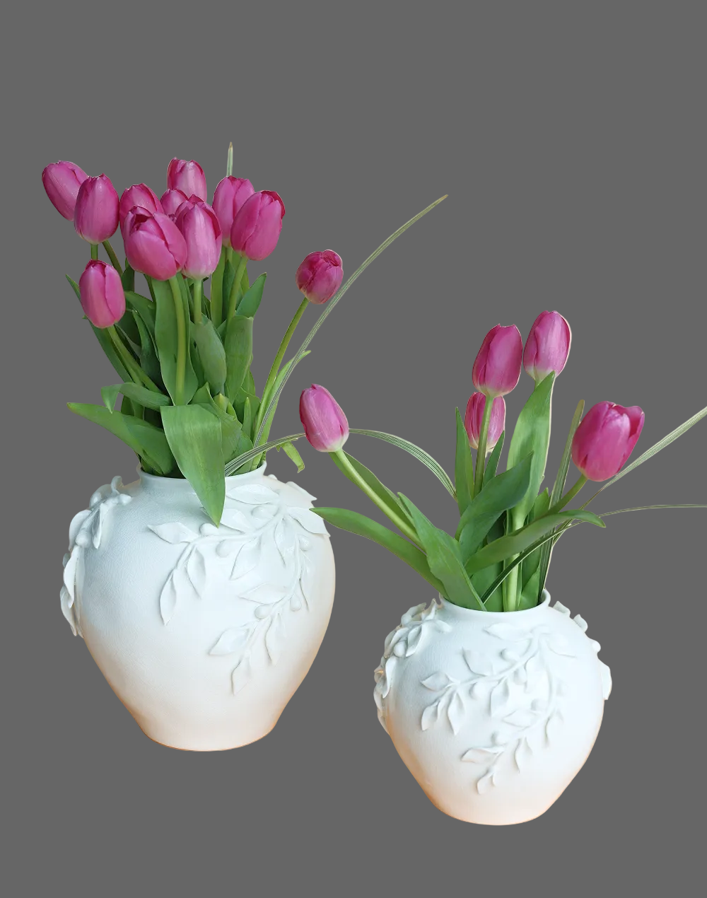 Laural Orb Vase