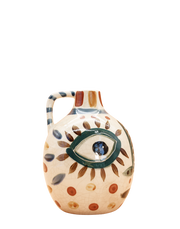 Mythos Eye Totem Vase Multicolor