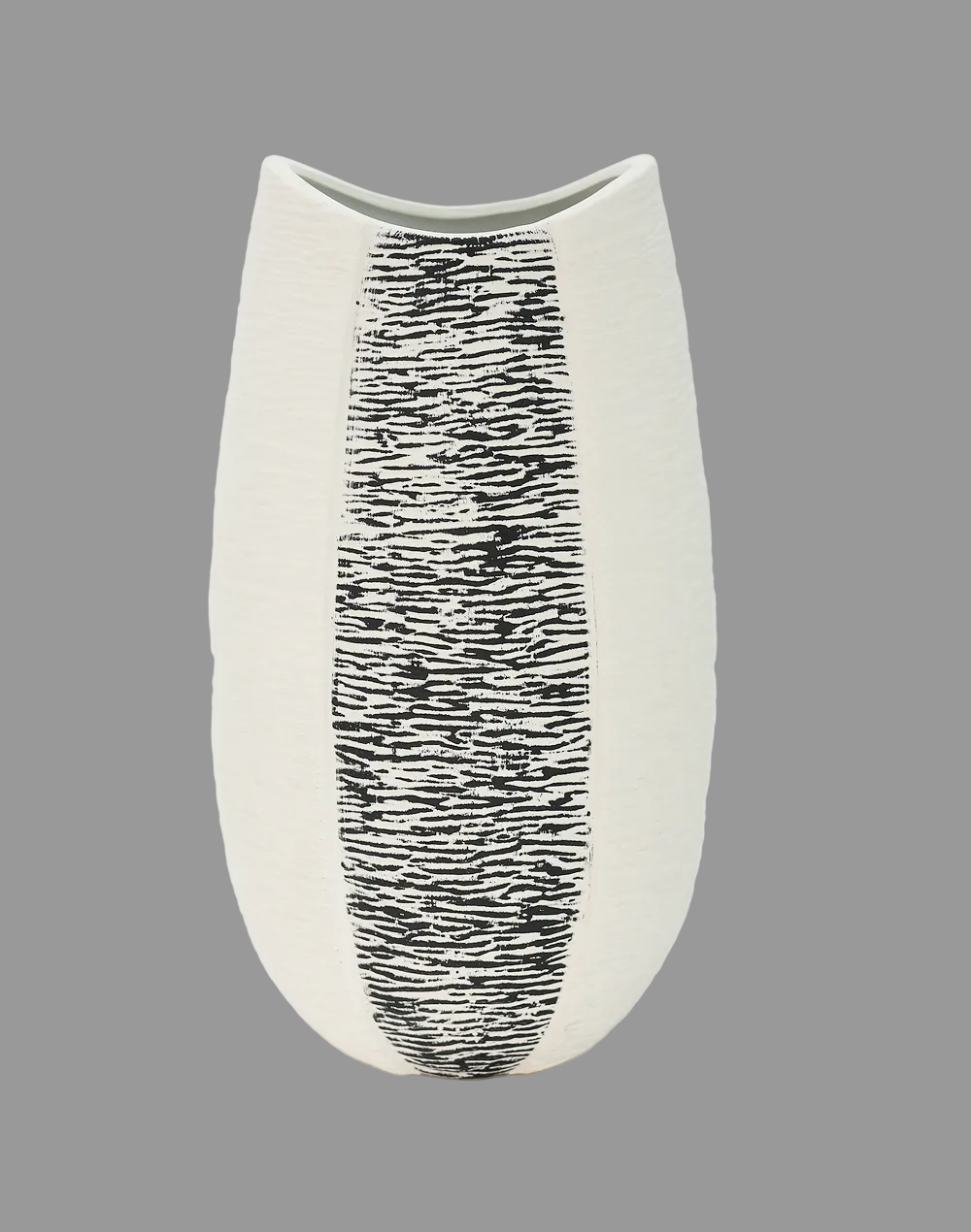 Slate  Tall Tapered Column Vase