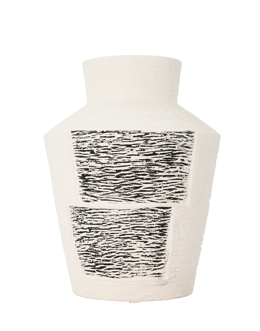 Slate Ridge Vase White