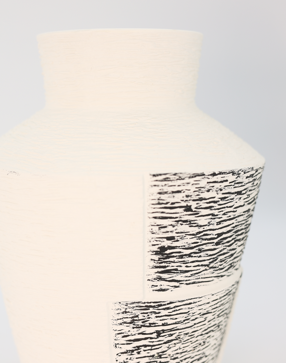 Slate Ridge Vase White