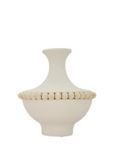 Terra Blanc Tall Flare Vase