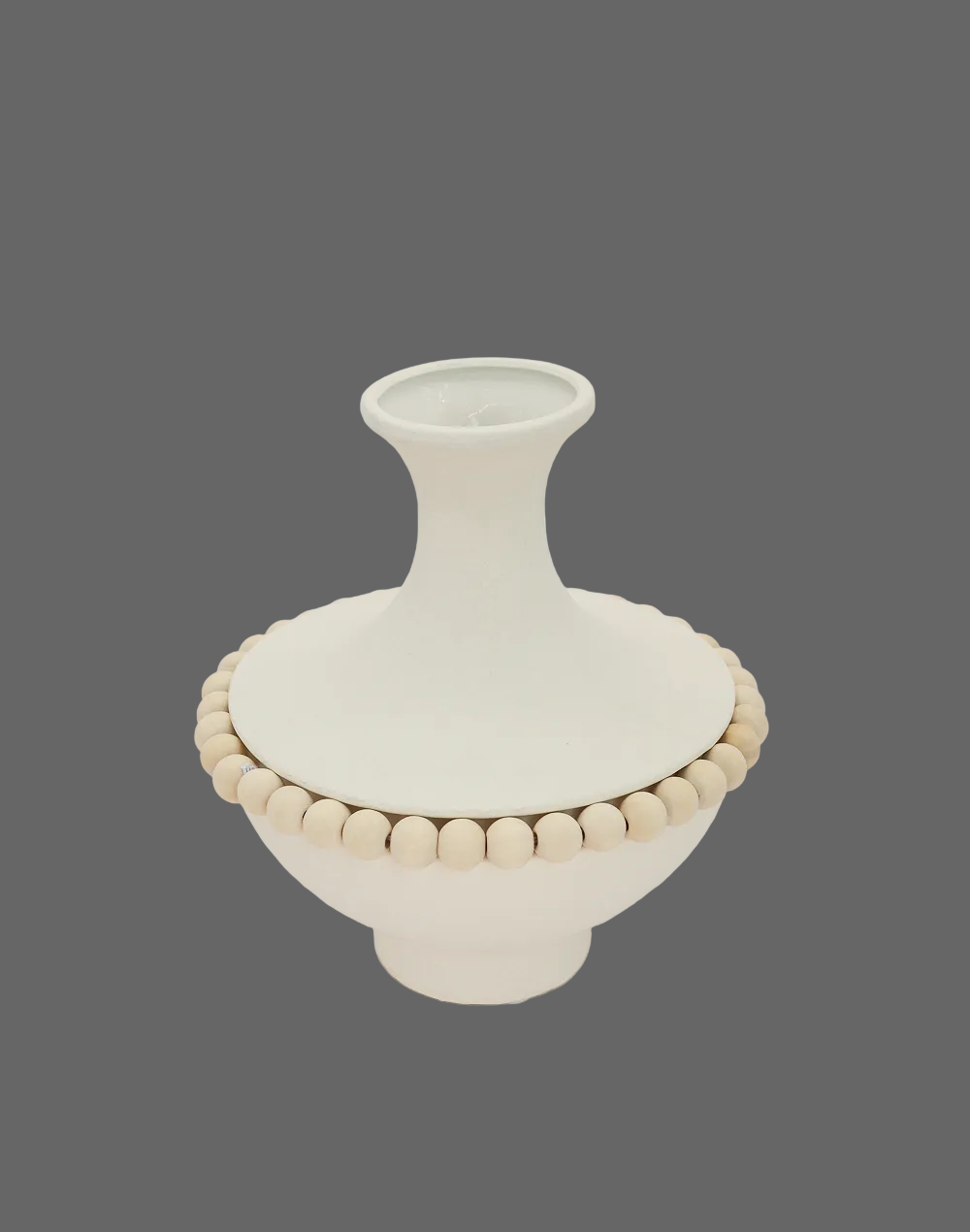 Terra Blanc Tall Flare Vase