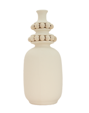 Terra Blanc- Tall Totem Vase Beige