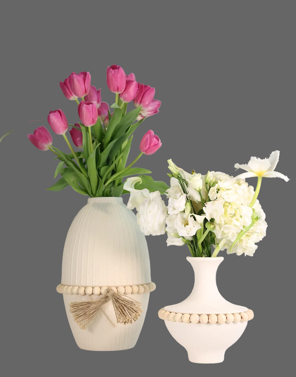 Terra Blanc Medium  Egg Vase