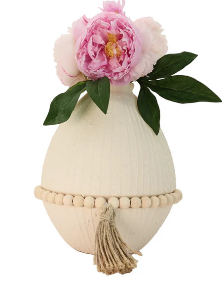 Terra Blanc Small Egg Vase