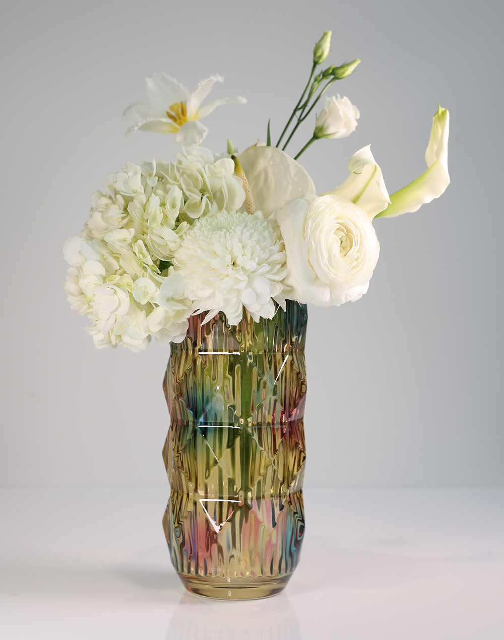 Rose Rainbow Vase