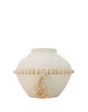 Terra Blanc Small Accent  Vase White