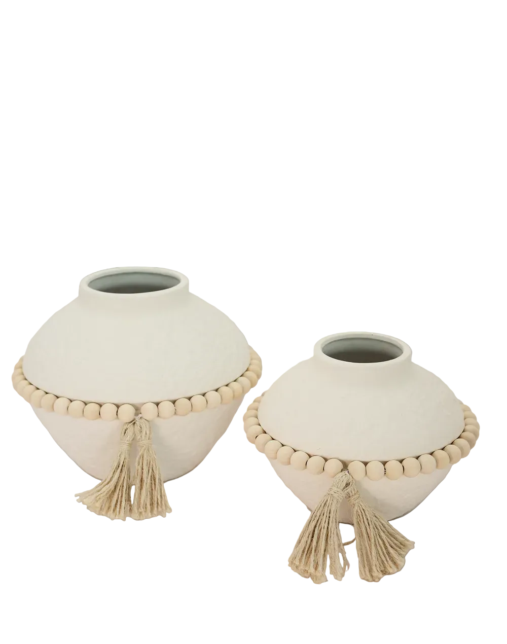 Terra Blanc Small Accent  Vase White