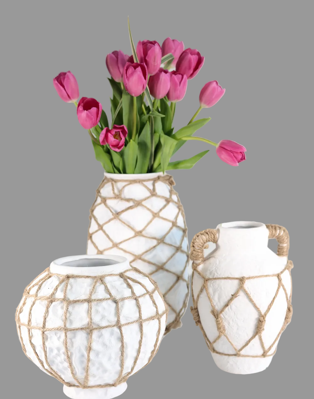 Nautica Woven  Tapered Vase